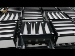 HVAC System Clean Room V Bank Air Filter With ABS Plastic Frame