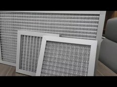 G3 Metal Washable Air Filter Corrugated Aluminum Mesh Air Filter