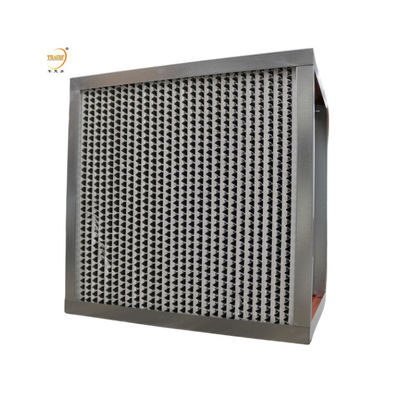 quality  High Temperature Resistant Air Filter Metal Mesh Metal Frame HEPA Filter factory