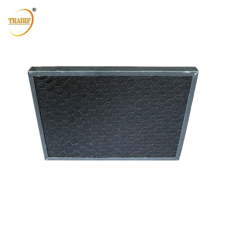 Plastic Honeycomb Activated Carbon Air Filter Sheets For Removing Formaldehyde