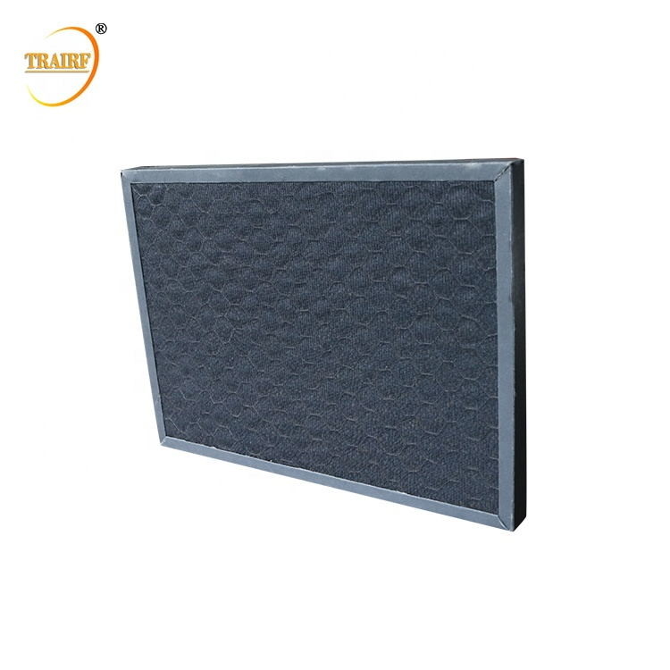 Plastic Honeycomb Activated Carbon Air Filter Sheets For Removing Formaldehyde