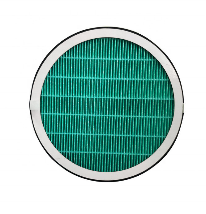 Custom 1uM Round Air Purifier F9 H10 H13 HEPA Filter For Air Purifier