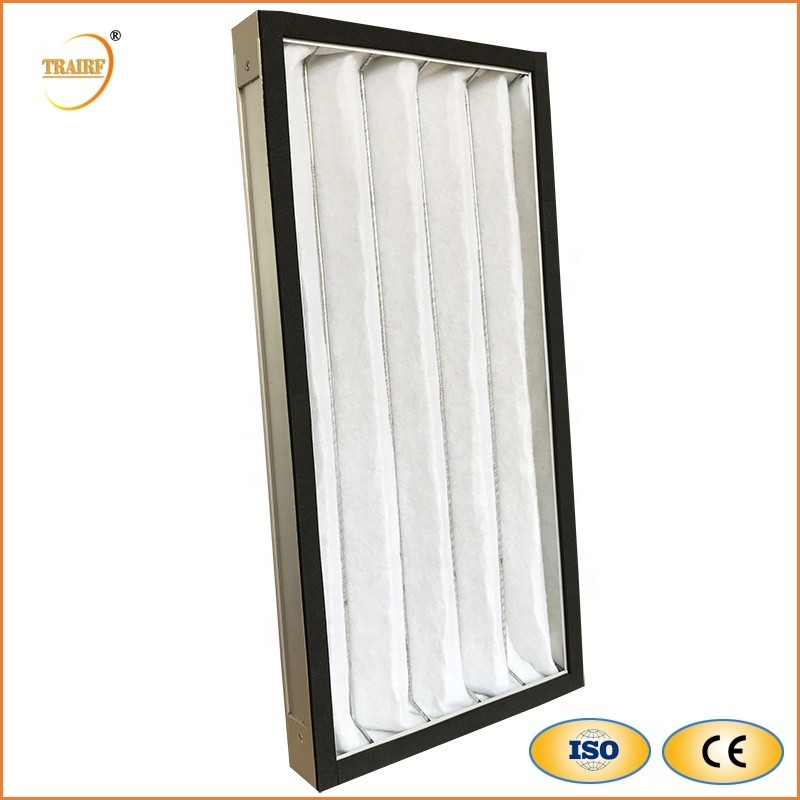 Washable Pleated Synthetic Fiber Pre Air Filter For Ventilation System