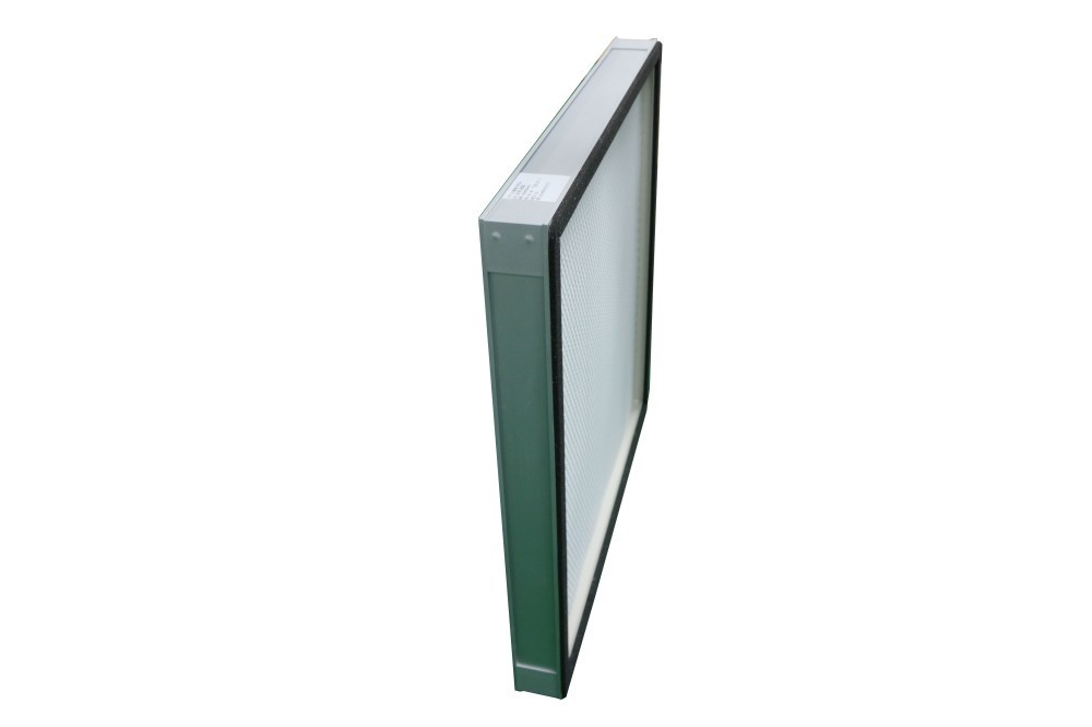 HVAC Filtration Aluminium Alloy Frame Mini Panel H14 HEPA Filter