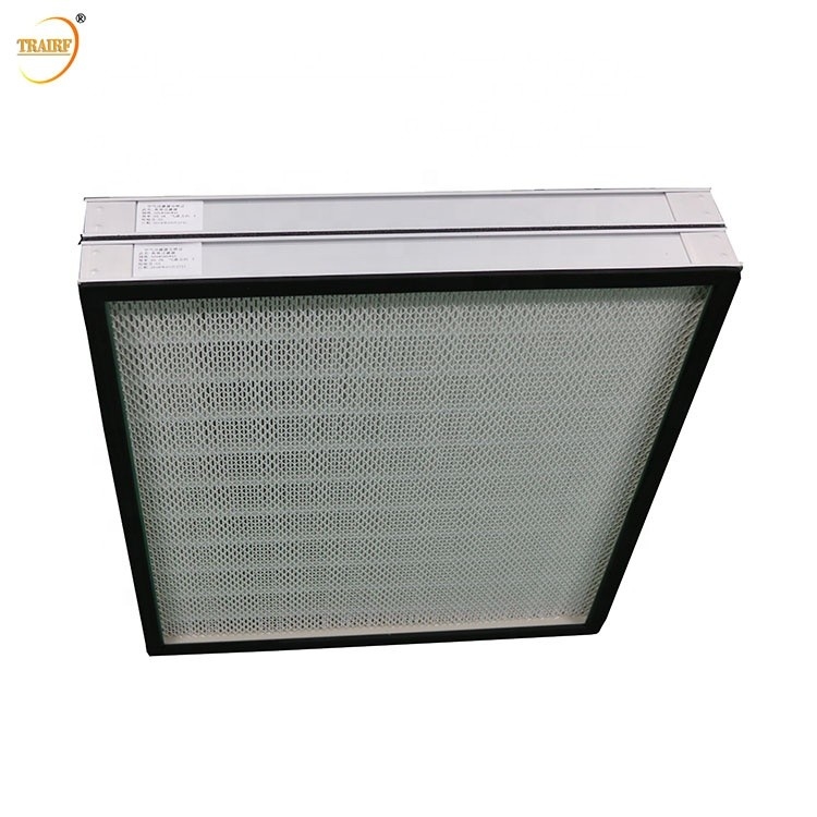 Class 100 Class 10000 Metal Frame Clean Room HEPA Air Filter 0.3u