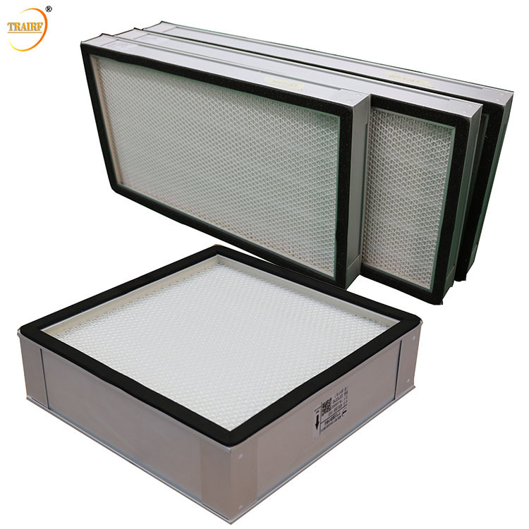 Aluminium Alloy Frame Hepa 14 Air Filter HEPA Fan Filter Unit 0.3 Micrometer