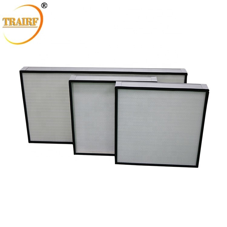 EN779 Laminar Flow Hood Mushroom 24''X24''X2'' H14 Hepa Filter