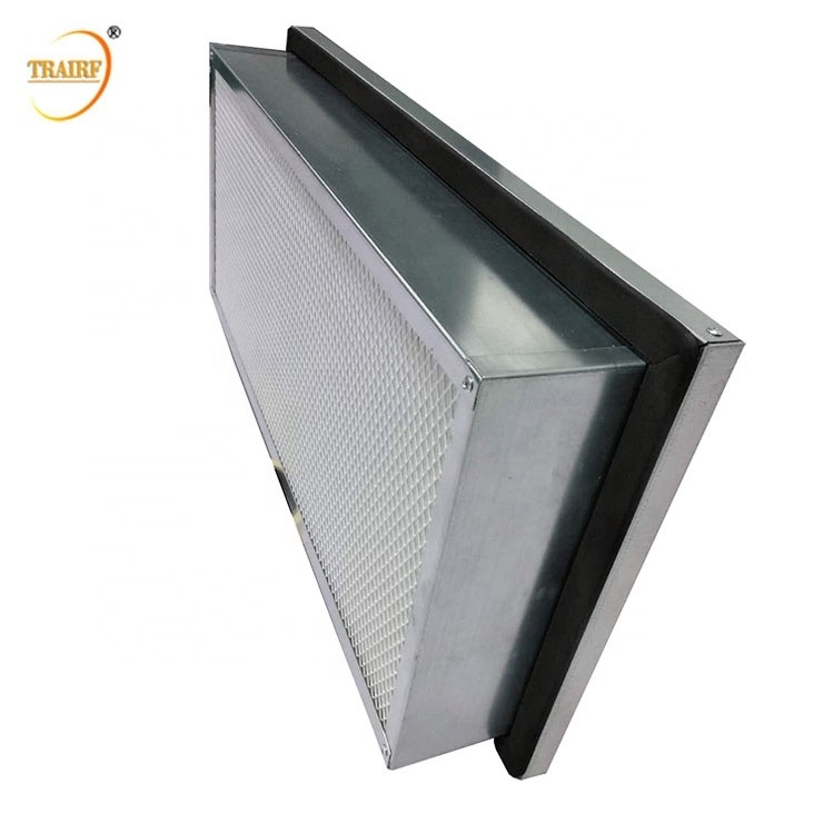 HVAC System Gel Seal HEPA Filter Cassette Type Filter 220Pa 140Pa