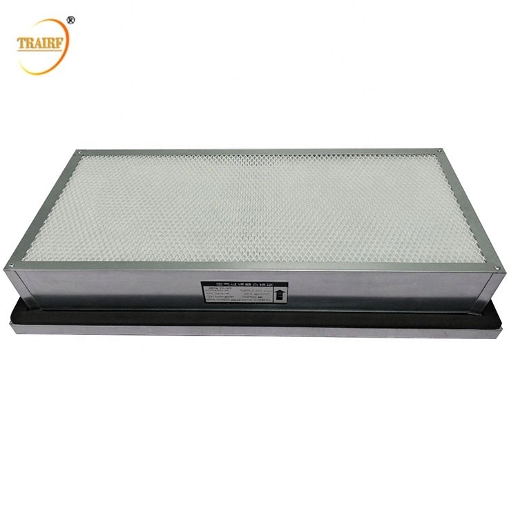 HVAC System Gel Seal HEPA Filter Cassette Type Filter 220Pa 140Pa