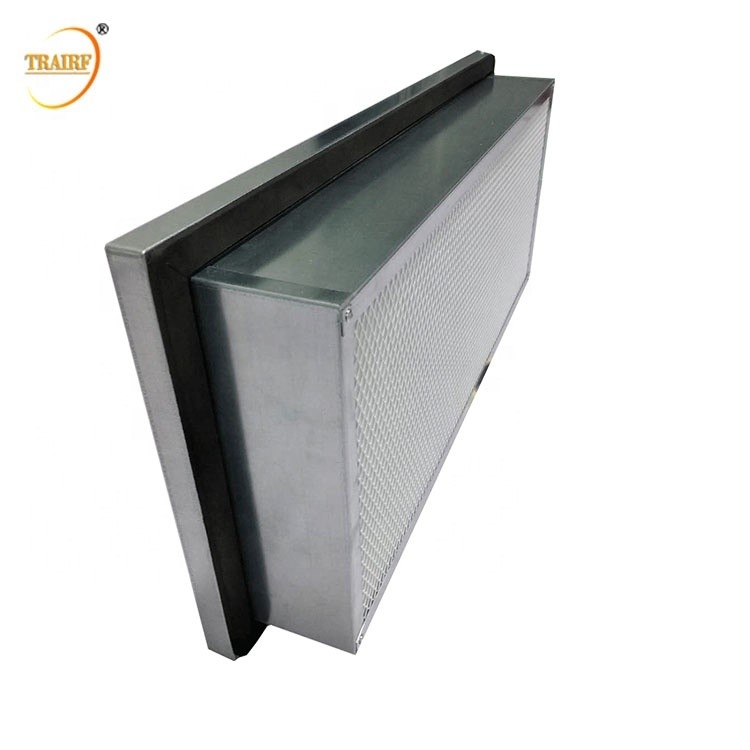 HVAC System Gel Seal HEPA Filter Cassette Type Filter 220Pa 140Pa