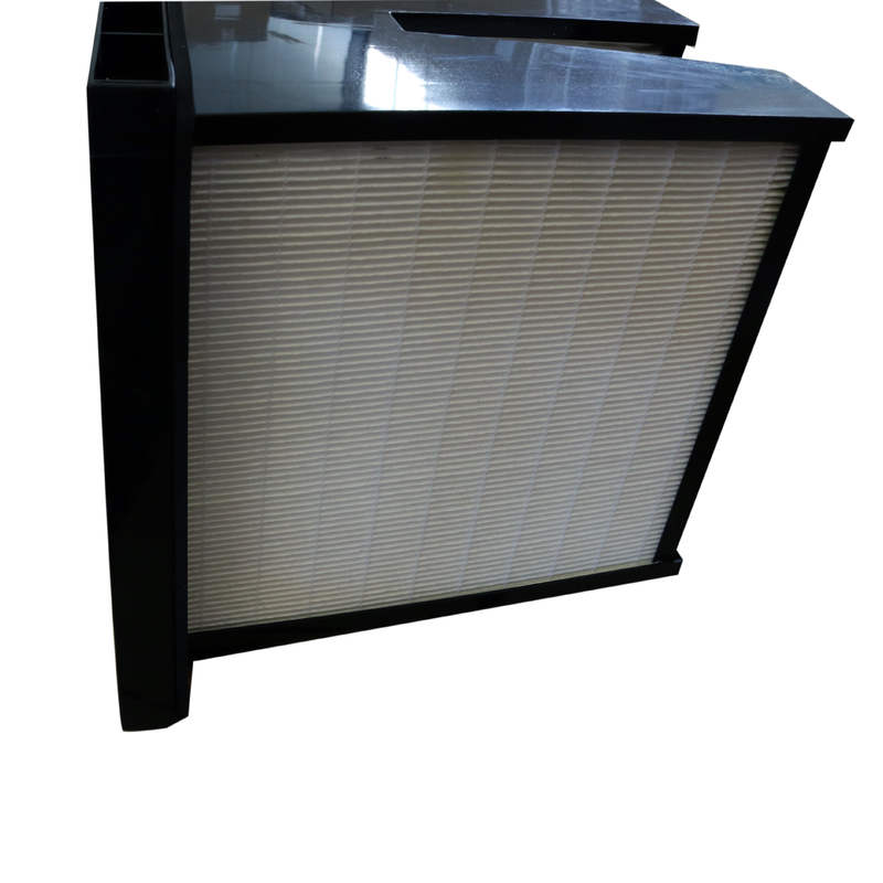 Mini Pleat V Bank Filter 24x12x12 Micro Fiberglass Paper Merv 14 Air Filter