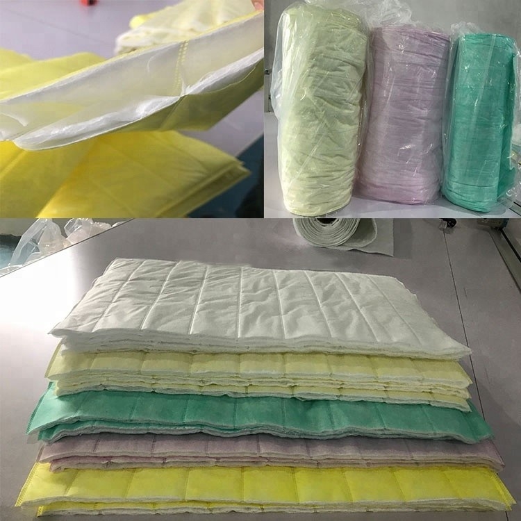 F6 Pocket Air Filter Media Roll Air Conditioner Filter Material Roll 0.5 Micron