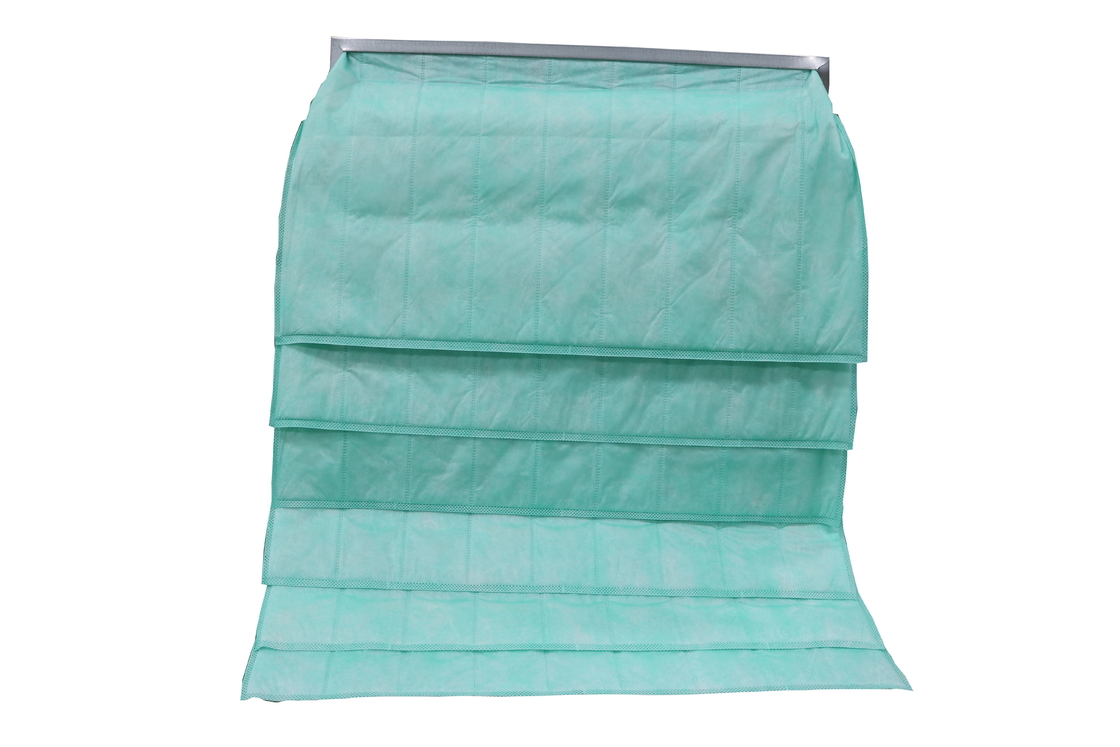 Industrial Air Filter Media Synthetic Fiber Pocket Filter