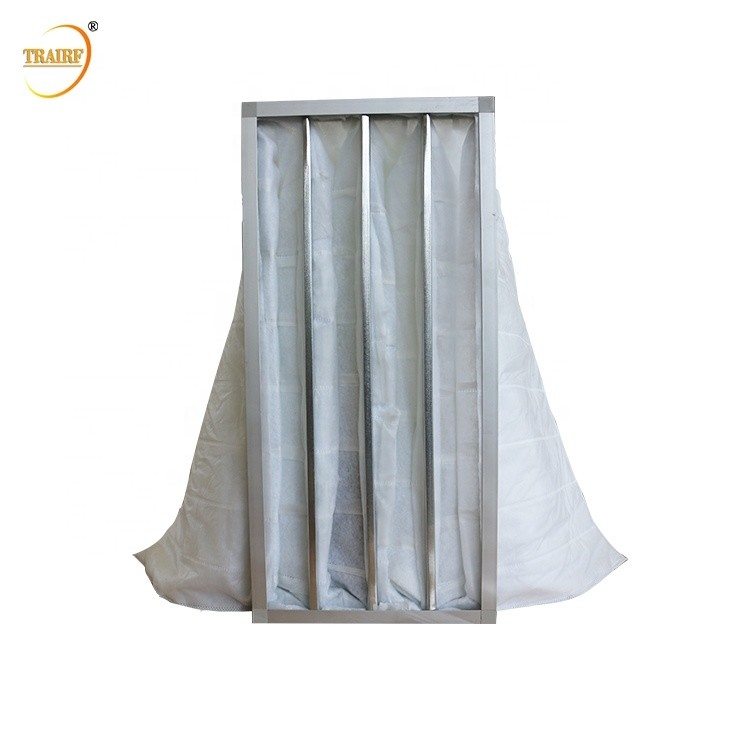 Nonwoven Fabric Melt Blown Pocket Bag Air Filter For Air Conditioning