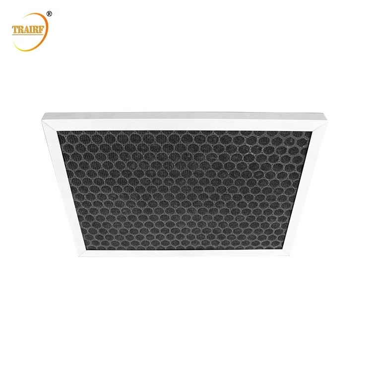 Purify PM2.5 Odor Remove Activated Carbon Air Filter Sheet Honeycomb Filter