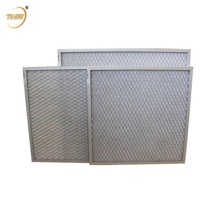 Aluminum Frame AC HVAC Air Filter Air Vent Grilles For AHU Unit
