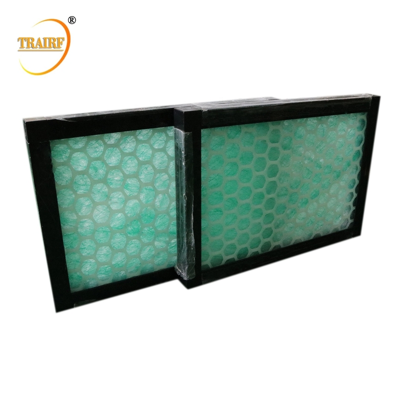 Large Air Flow Panel Paint Stop Spray Booth Fiberglass Air Filter 1μM