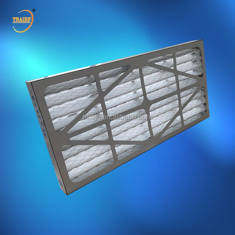 M5 Moisture Resistance Cardboard Pleated Panel AHU Pre Air Filter 80% RH