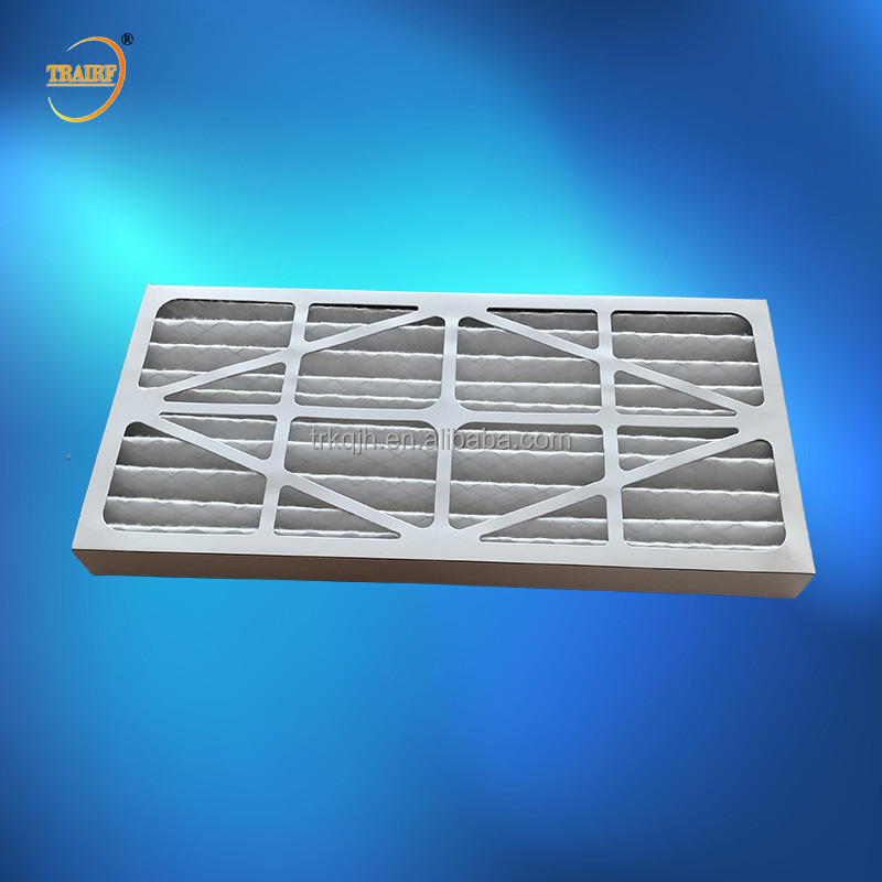 M5 Moisture Resistance Cardboard Pleated Panel AHU Pre Air Filter 80% RH