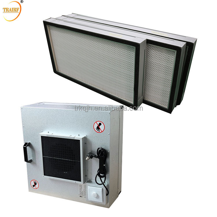 99.99% 0.3u Laminar Flow Hood Fan Filter Unit FFU Unit 110V / 220V