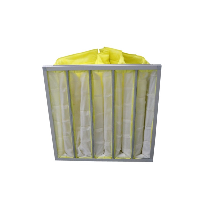 F9 Air Conditioning Bag Filter Fiberglass Air Filter 0.5um