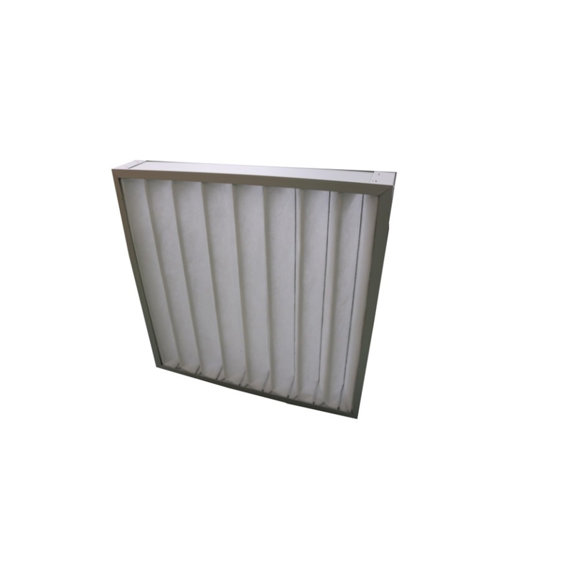 Synthetic Fiber Air Conditioner Pre Flat Panel Filter 5um Large Air Flow