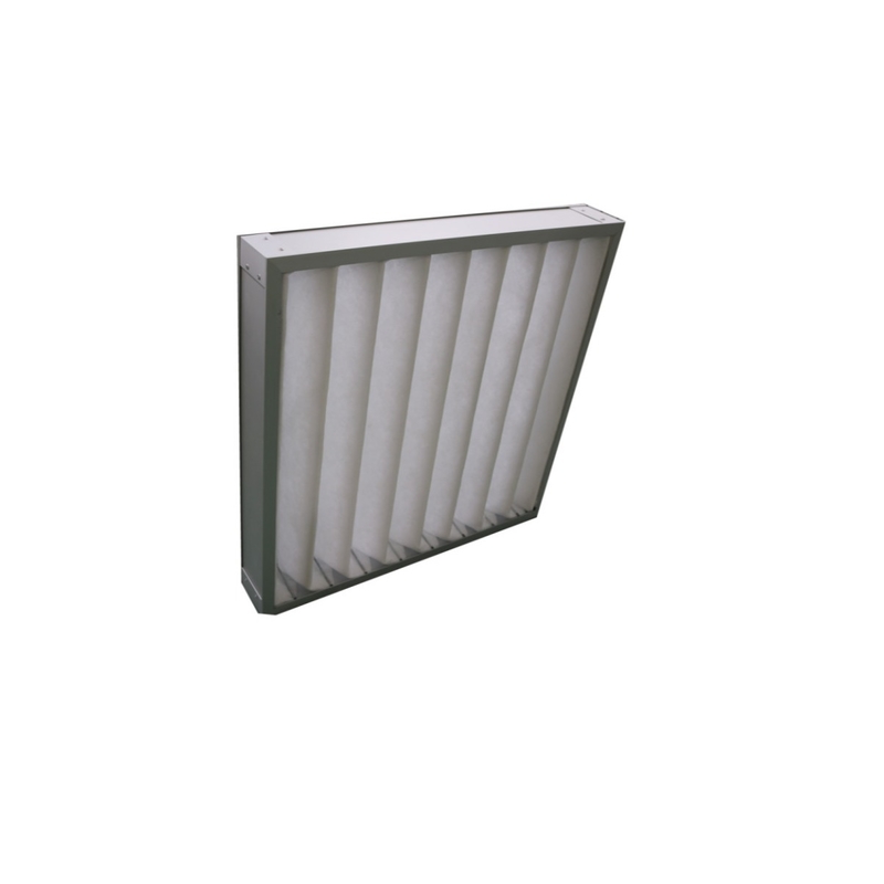 Synthetic Fiber Air Conditioner Pre Flat Panel Filter 5um Large Air Flow