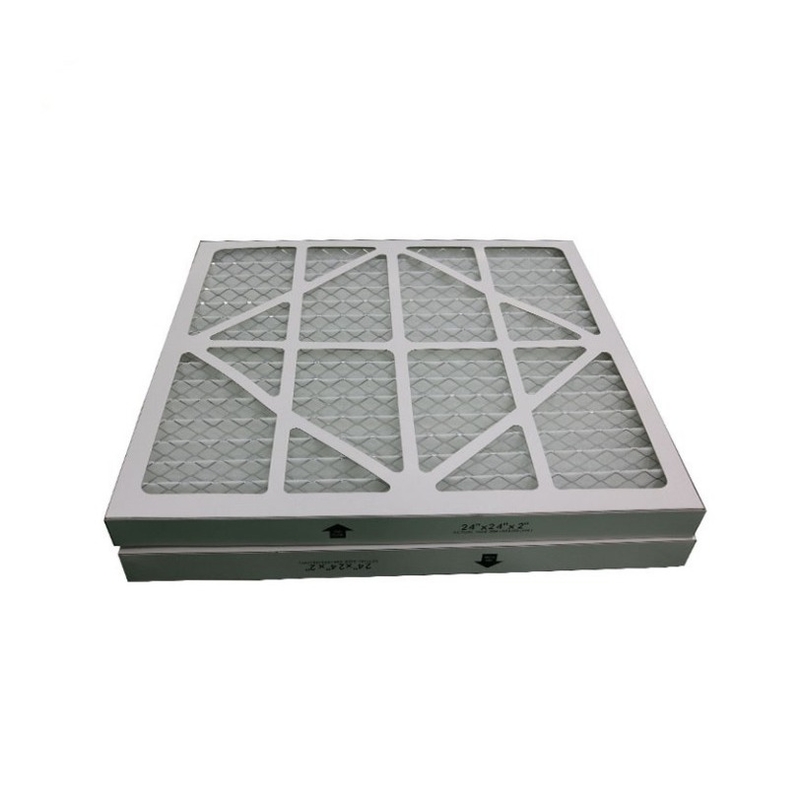 Synthetic Fiber G4 Pre Pleated Panel Filter For HVAC / Ventilation