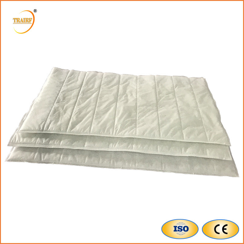 Customized Synthetic Fiber Air Filter Media Rectangular Shaped