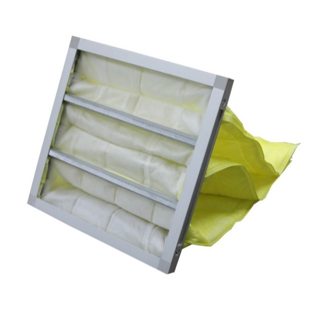 Easy Installation Medium Efficiency F8 Bag Filter High Moisture Resistant
