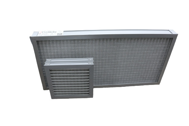 Silver Corrugated Aluminum Nets Preliminary Air Filter in Carton Package