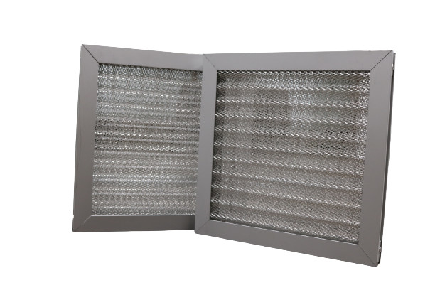 Silver Corrugated Aluminum Nets Preliminary Air Filter in Carton Package