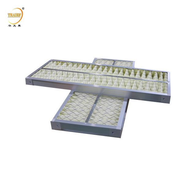 Pleated Panel Aluminum Mesh Dust Air Filter for Laminar Flow Hood