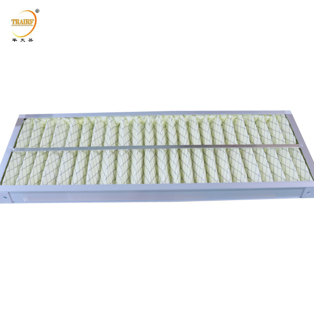 Pleated Panel Aluminum Mesh Dust Air Filter for Laminar Flow Hood