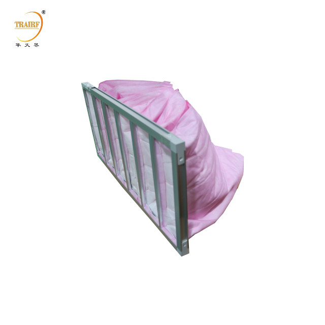 Bag Filter Filtration Aluminium Frame Pocket Air Filter for HAVC System