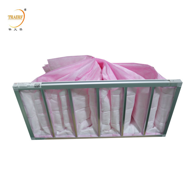 Bag Filter Filtration Aluminium Frame Pocket Air Filter for HAVC System