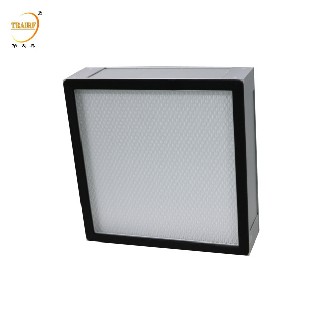 Aluminium Alloy Frame H13 H14 Mini Pleat Hepa Air Filter High Efficiency