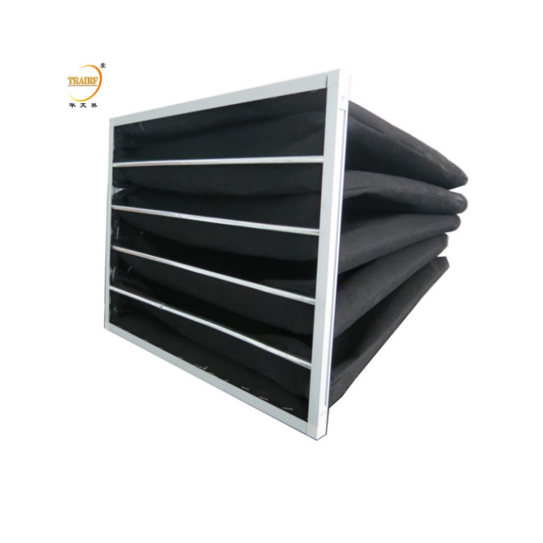 G4 Pocket Medium Efficient Activated Hvac Carbon Bag Air Filter for Odor Remover