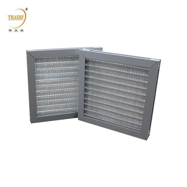 Industrial Air AHU Dust Aluminum Mesh Pre Filter for Clean Room