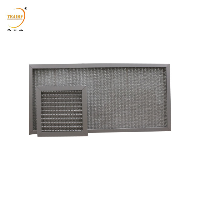 Industrial Air AHU Dust Aluminum Mesh Pre Filter for Clean Room