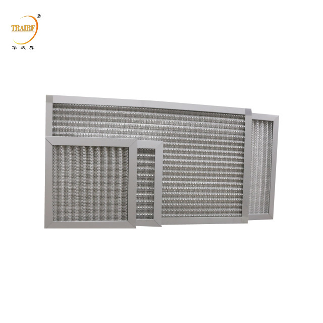 Industrial Air AHU Dust Aluminum Mesh Pre Filter for Clean Room