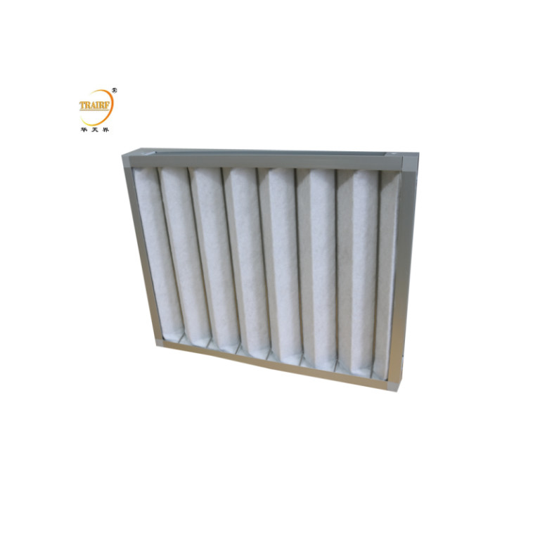 AHU Filter G3 G4 Replacement Panel Pleated Pre Filter For Cleaning Room
