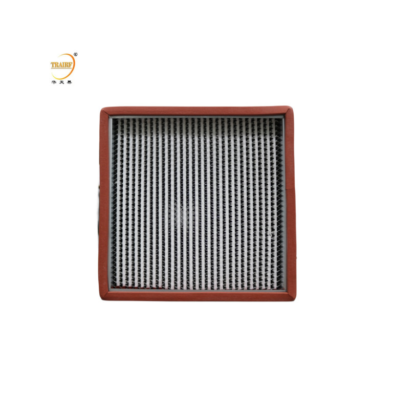 High Temperature Hepa Filters H14 Air Filter With Hepa Filter For Clean Room