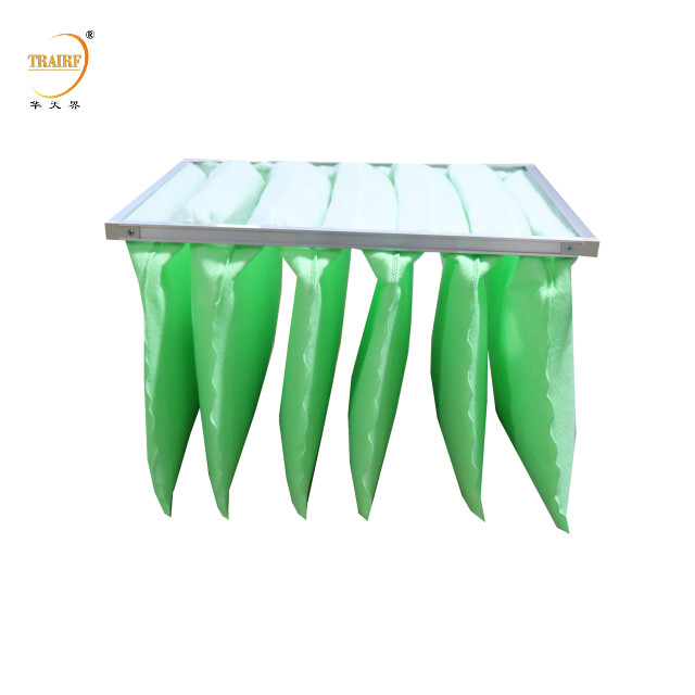 Green White Blue White F6 Cotton Pre Filter Media Air Filter Media