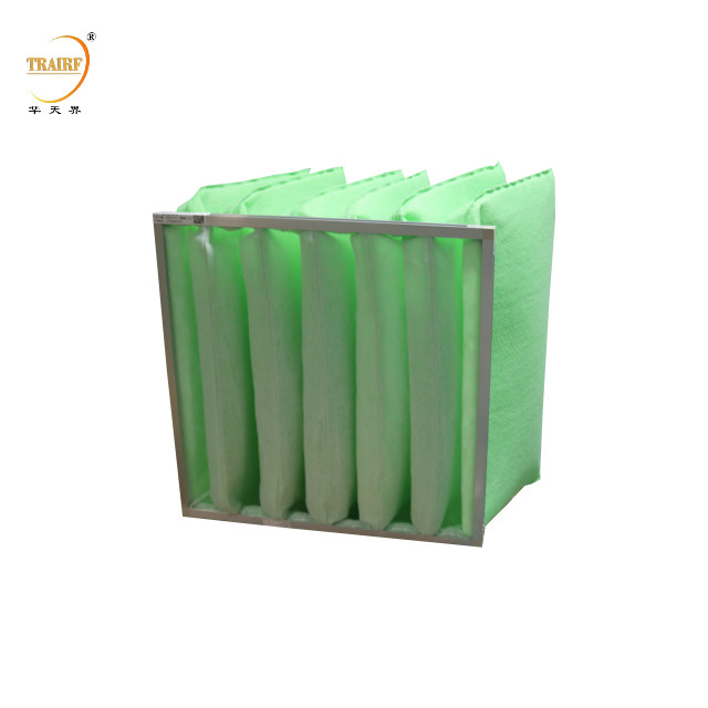 Green White Blue White F6 Cotton Pre Filter Media Air Filter Media