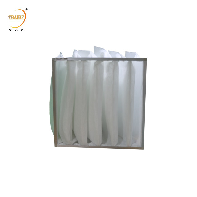 G4 Customized Size Fiberglass Paper Air Filter Material Pocket Filter Bag For Odor Remover
