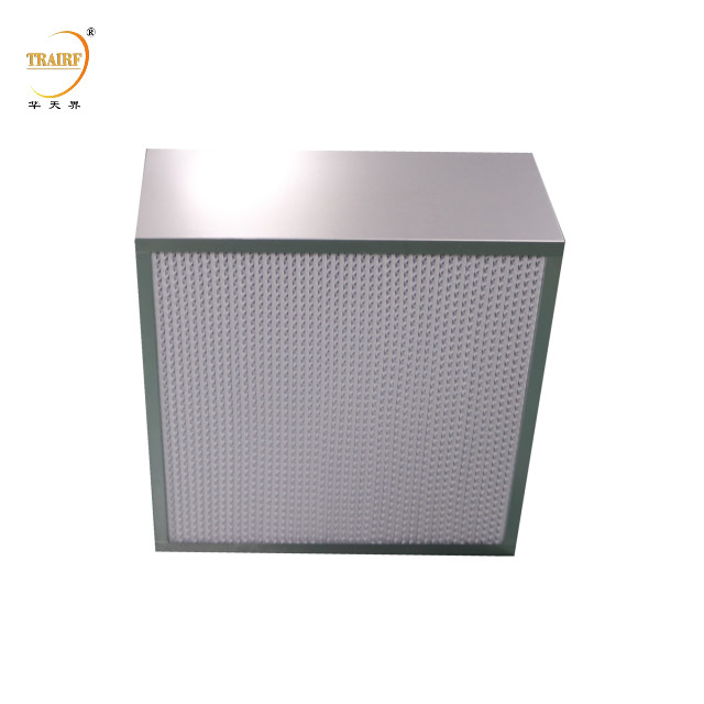 Deep Pleated Separator Laminar Flow Hood H13 H14 Hepa Filter