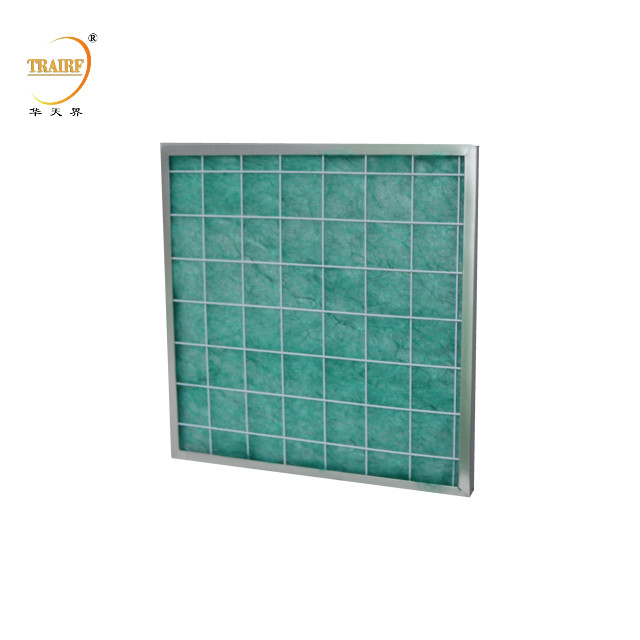 System Fiberglass Air Filter Media Roll Floor Filter For HVAC Air Condition