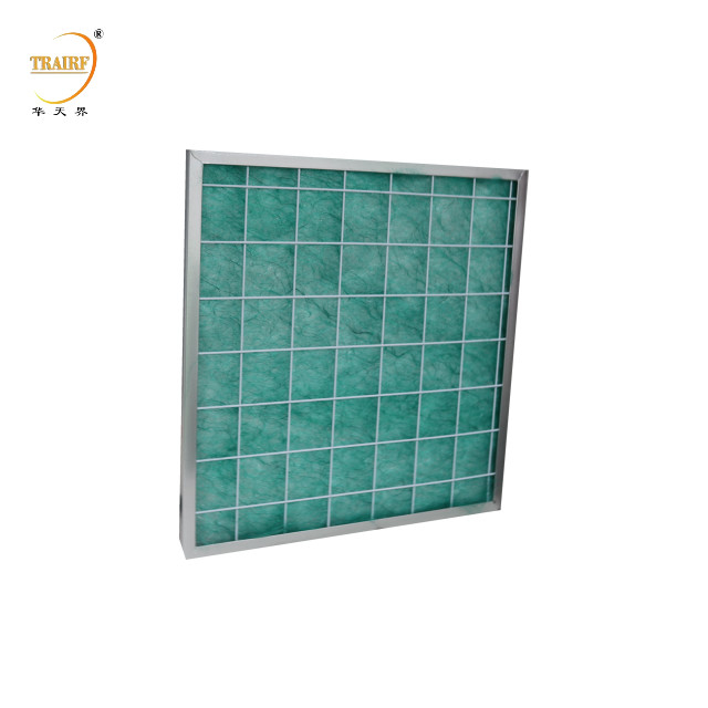 System Fiberglass Air Filter Media Roll Floor Filter For HVAC Air Condition