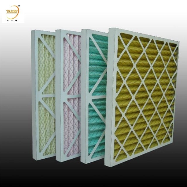 Primary Filtration Cardboard Air Filter For Ventilation System